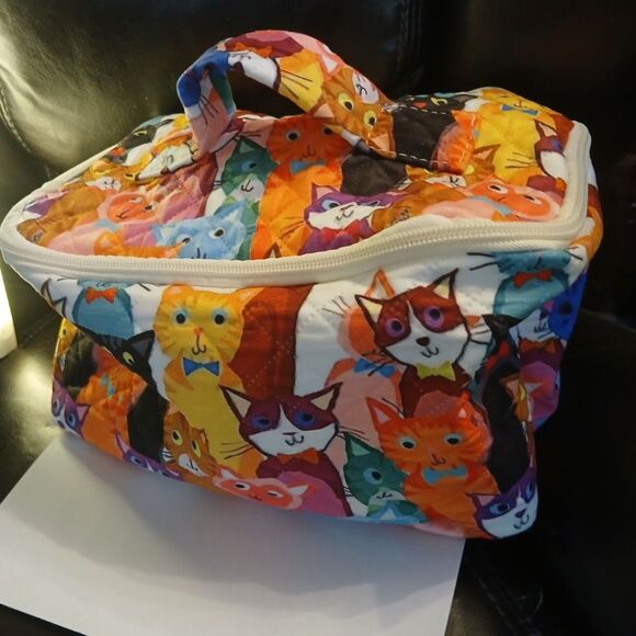 Cat Travel Makeup Organizer Large Capacity Cosmetic & Accessories Storage - Picture 6 of 6